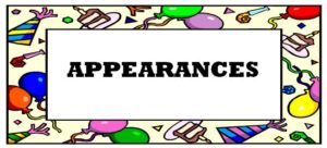 Appearances